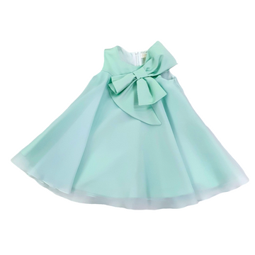 Abito cerimonia con fiocco Bimbalò