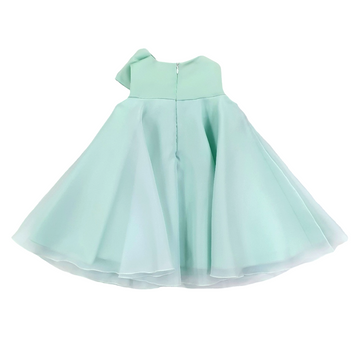 Abito cerimonia con fiocco Bimbalò