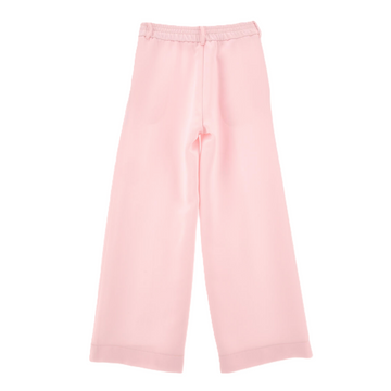 Pantalone Wide bimba con bottone smaltato