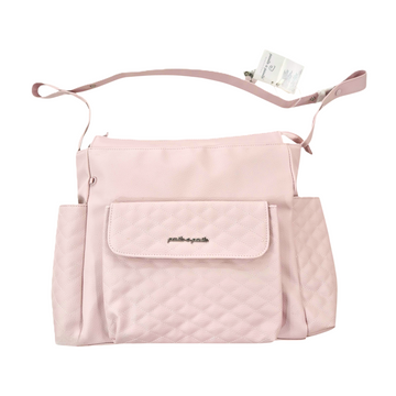 Borsa neonata in ecopelle con tracolla