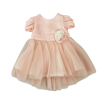 Abito Emy con bouquet Duchesse pesante