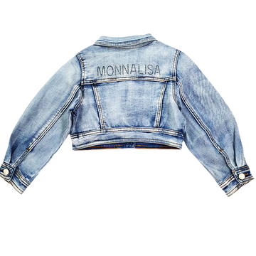 Giacchino jeans Simple Denim Monnalisa