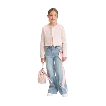 Jeans Bambina con fiocco