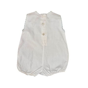 Pagliaccetto neonato in cotone piquet