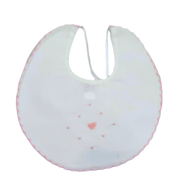 Bavetta in cotone ricamo a mano iBabies