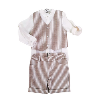 Camicia coreana in puro lino Jo Milano