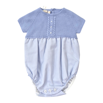 Pagliaccetto in filo cotone a righe