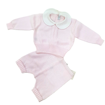 Completo in filo cotone manica lunga Paula