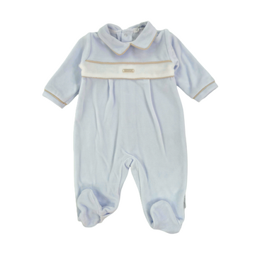 Tutina neonato in ciniglia