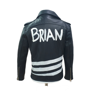 Chiodo vera pelle bimbo Brian Rush