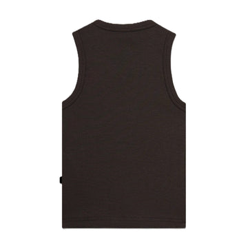 Canotta a costine con logo Lounge