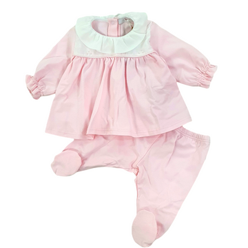 Completo neonata ghettina cotone manica lunga