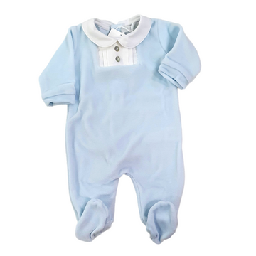 Tutina neonato in ciniglia