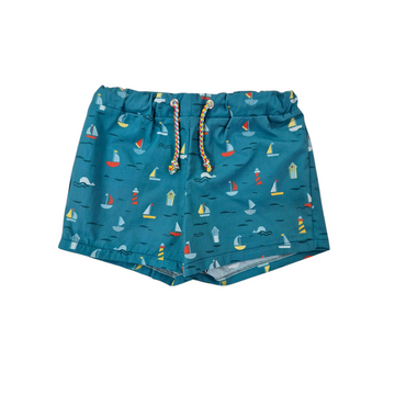 Costume Boxer bimbo in popeline stampato