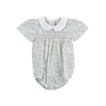 Pagliaccetto in cotone Fntasia punto smock