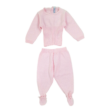 Completo in filo cotone neonata Bebè di Almy