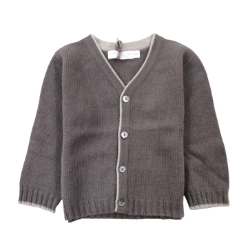 Cardigan bambino lana e cashmere