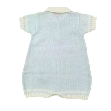 Pagliaccetto neonato in filo cotone