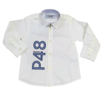Camicia Bambino in cotone popeline