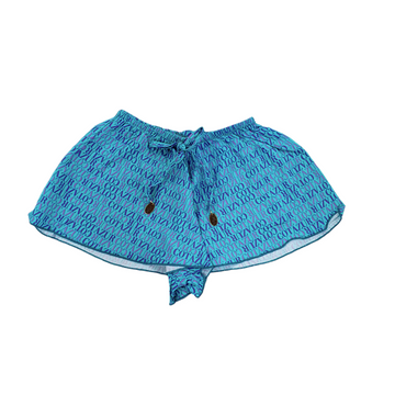 Shorts copricostume stampa logo