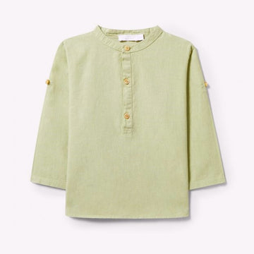 T.shirt serafina misto lino Laranjinha