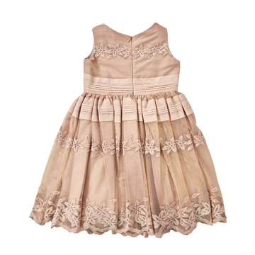 Abito cerimonia Bimba con ricamo Pamilla