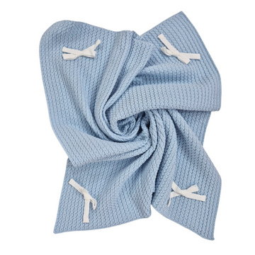 Set uscita clinica filo cotone con fiocchetti