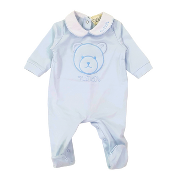 Tutina in cotone jersey ricamo NaNĂ N
