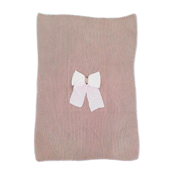 Copertina filo con fioccone Bebè di Almy