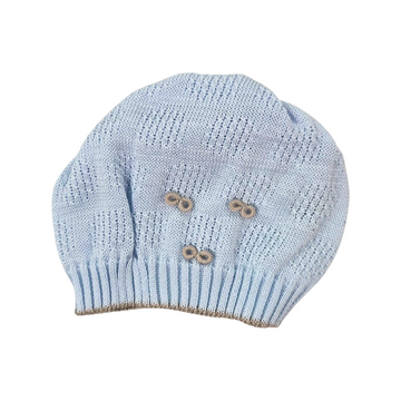 Cappello in filo cotone con ricamo MarlĂą