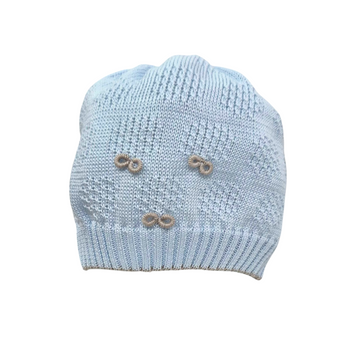Cappello in filo cotone con ricamo MarlĂą