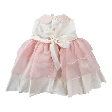 Abito neonata "La Festa" in organza