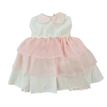 Abito neonata "La Festa" in organza