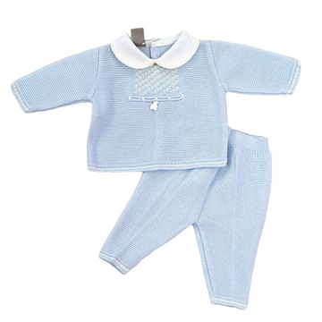 Completo in filo con ricamo Marlù