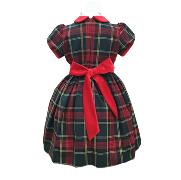 Abito in tartan bimba Colorichiari