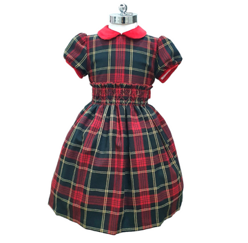 Abito in tartan bimba Colorichiari