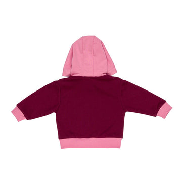 Felpa Baby Girl con cappuccio Logo GCDS