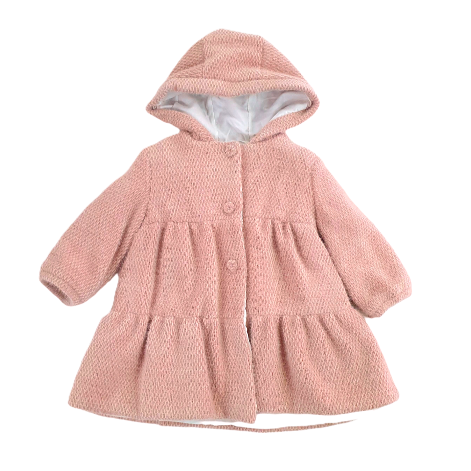 Cappottino bimba con cappuccio Lalalù - Main Image
