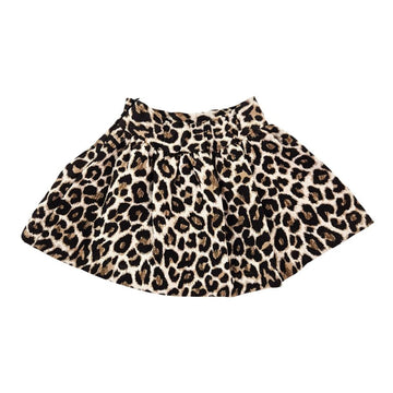 Gonna bimba jacquard maculato