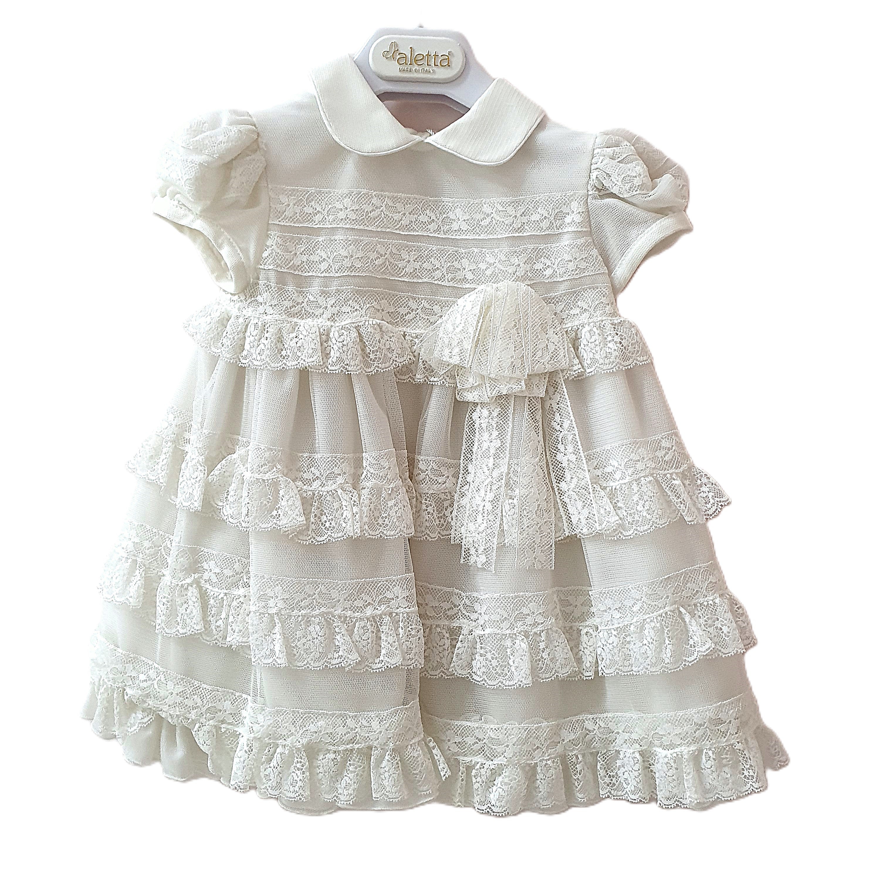 Battesimo Bambina Aletta Abiti Bambina Aletta Battesimo Bimba