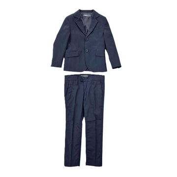 Giacca e pantalone cerimonia bimbo cotone rasatello