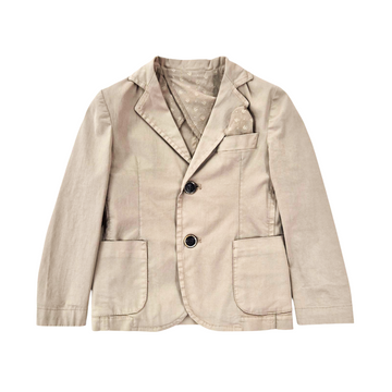 Giacca bimbo in cotone rasatello