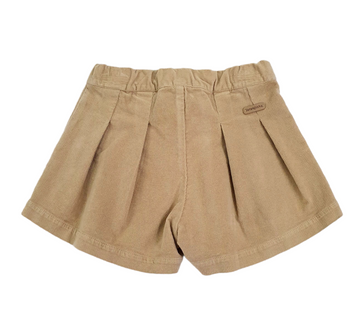 Shorts millerighe velluto Laranjinha