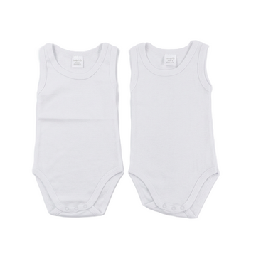 Body neonati spalla larga 2pz cotone