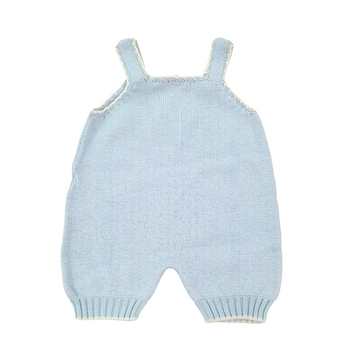 Salopette neonato in filo cotone
