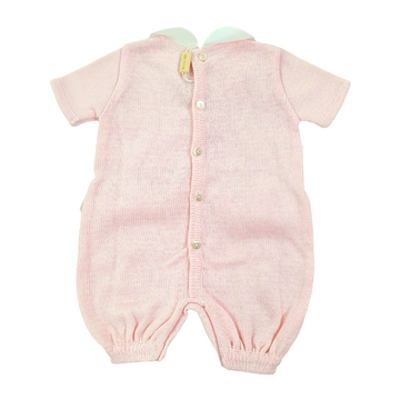 Pagliaccetto in filo con ricamo