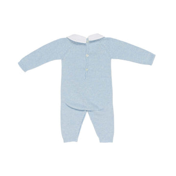 Tutina neonato misto lana intarsio "Teddy"