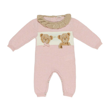 Tutina neonata misto cashmere Teddy