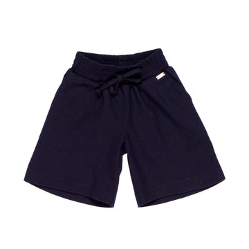 Bermuda Bimba flanella con elastico