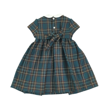 Abito in lana con punto smock Les enfant Giselle